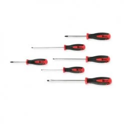 Jeu de 6 tournevis Hanger à fente et cruciformes PZ